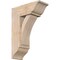 Ekena Millwork Thorton Traditional Smooth Bracket w/ Offset Brace, Douglas Fir, 7 1/2"W x 18"D x 26"H BKT0806X18X26THR01SDF - alternate 1